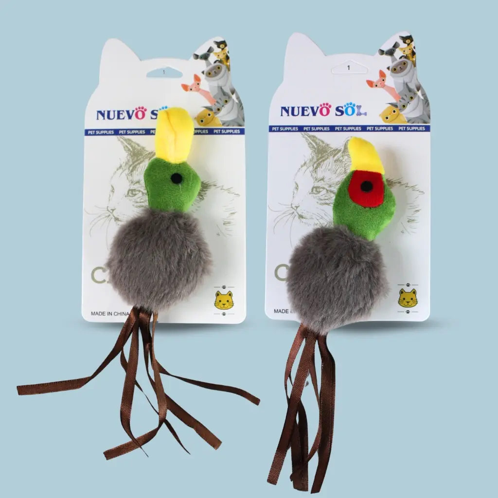 Juguete pato con cintitas