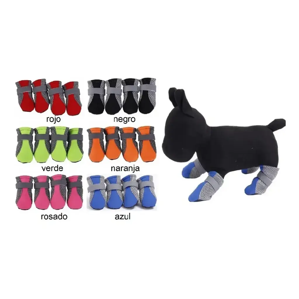 Botitas de tela aireada Talle S