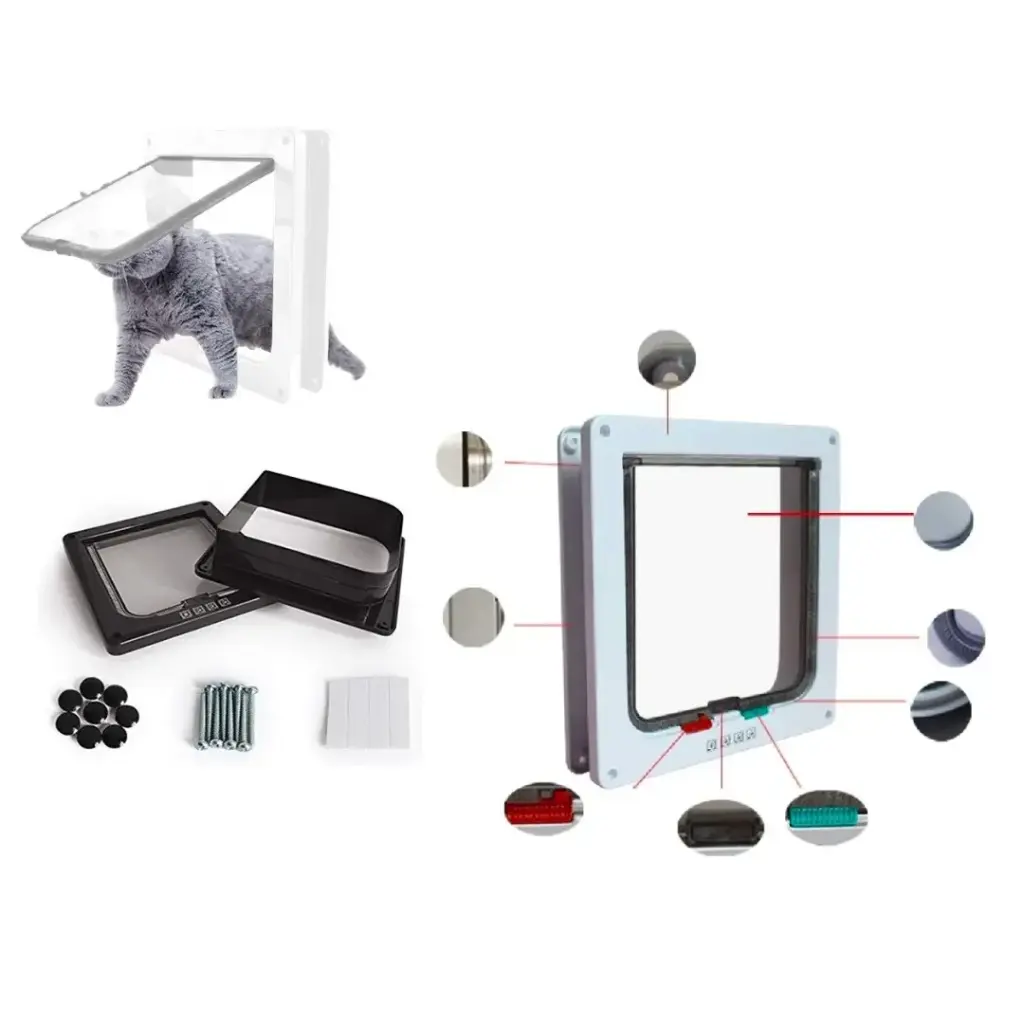 Puerta para mascotas 25x24x5cm