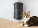 Rascador esquinero con hierba gatera