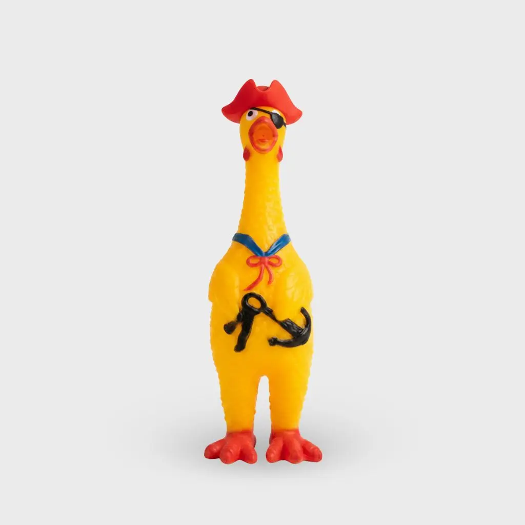 Gallina con sonido pirata