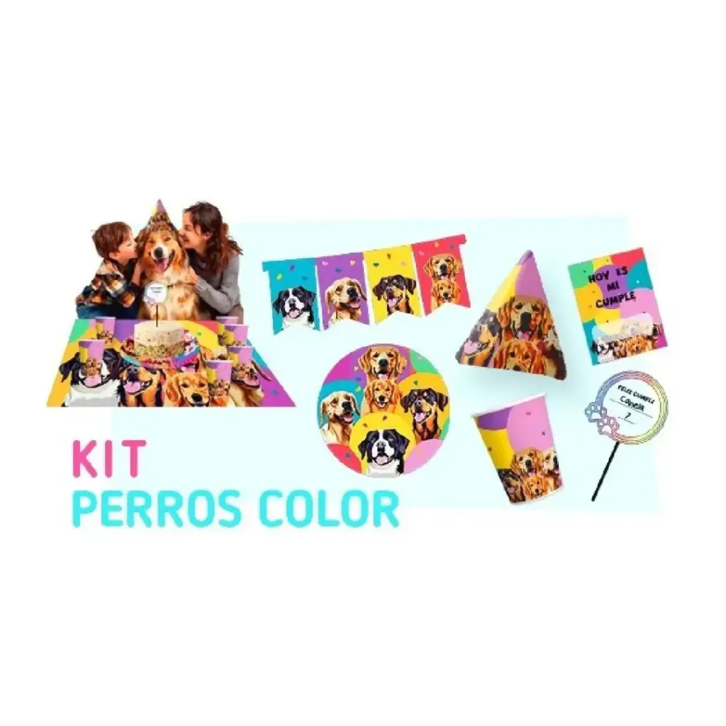 Kit cotillón perritos