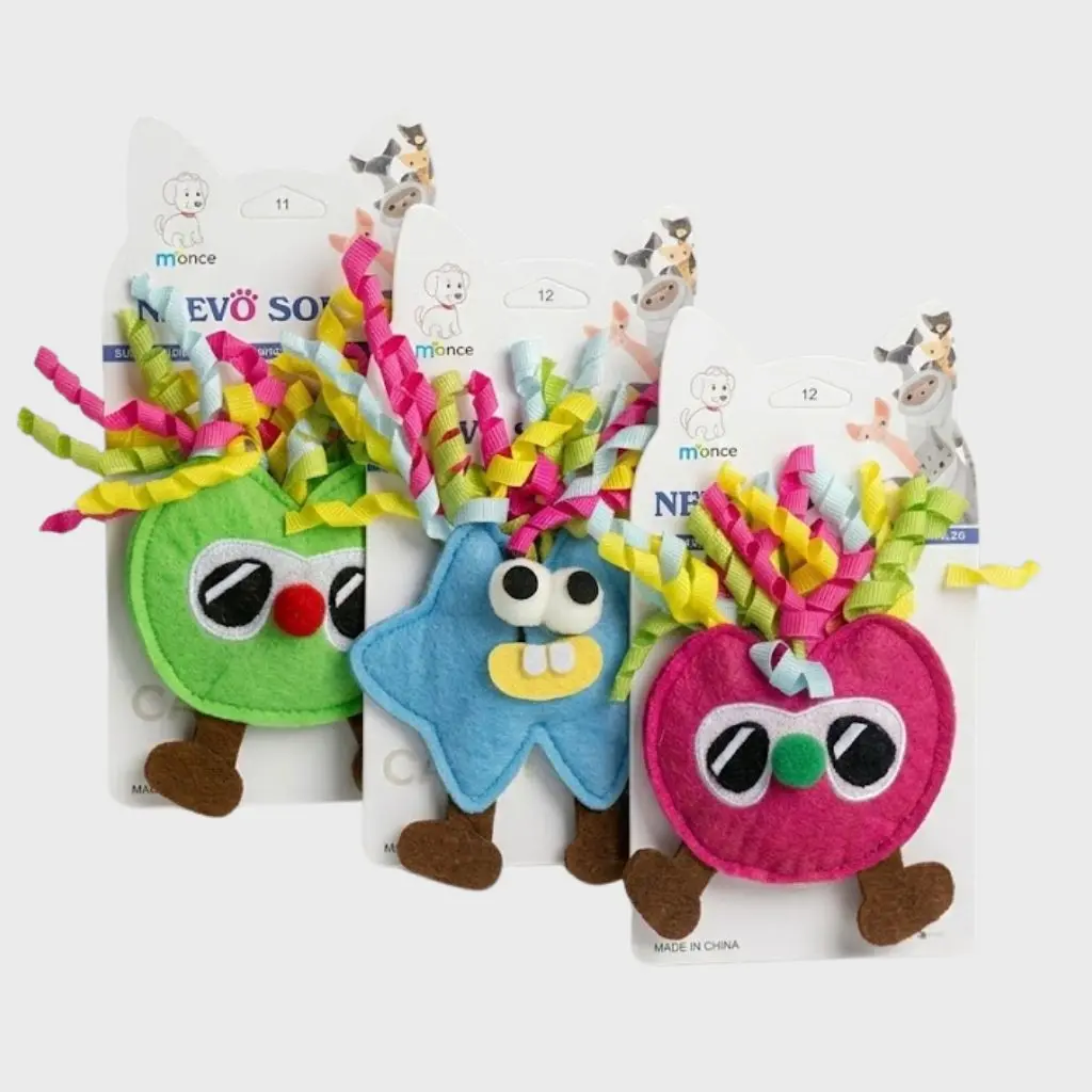 Juguete de peluche pelo explosivo