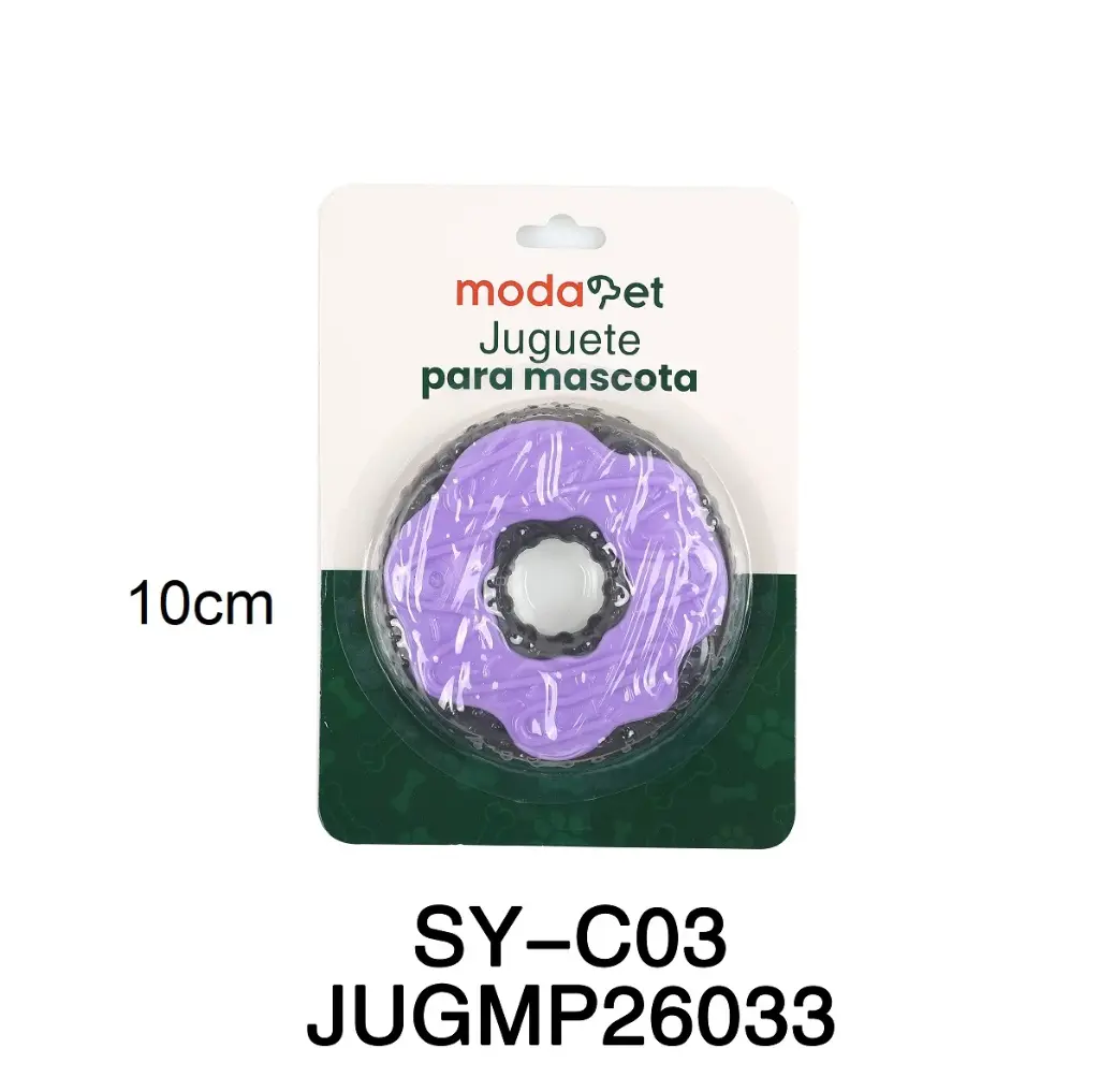 Juguete mordillo duro 10cm dona