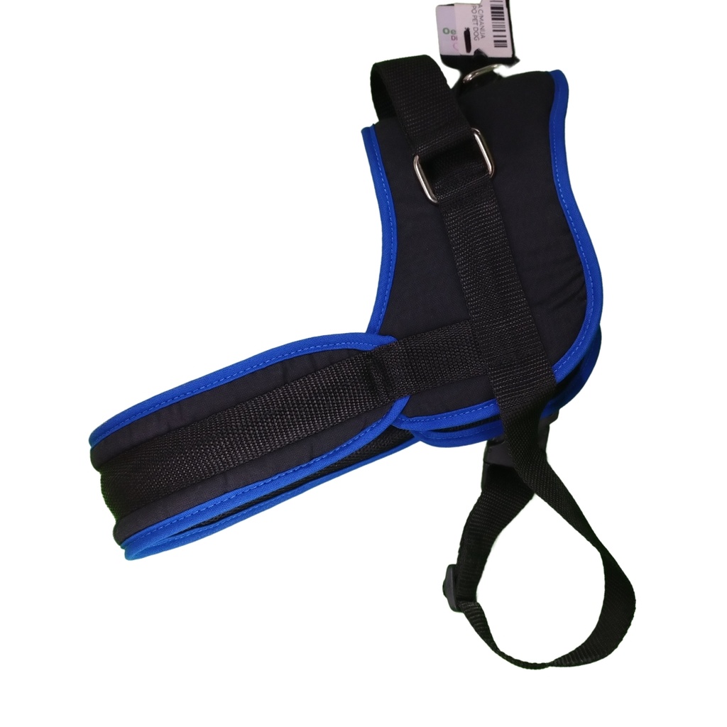 Arnés de tela con manija Medium