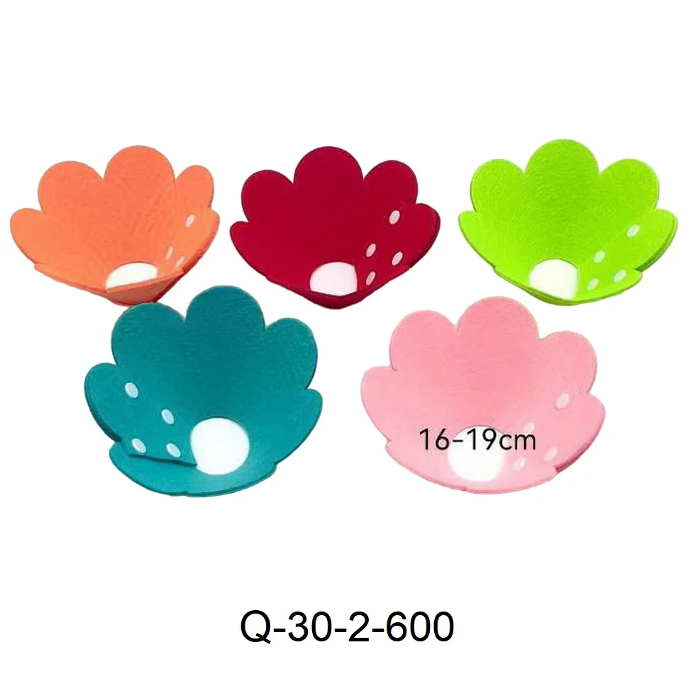 Collar isabelino flor Talle S 16-19cm