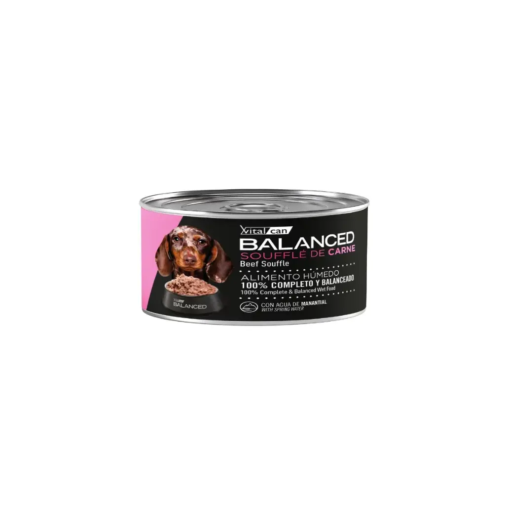 Balanced Souffle de Carne Perro Adulto x 85gr