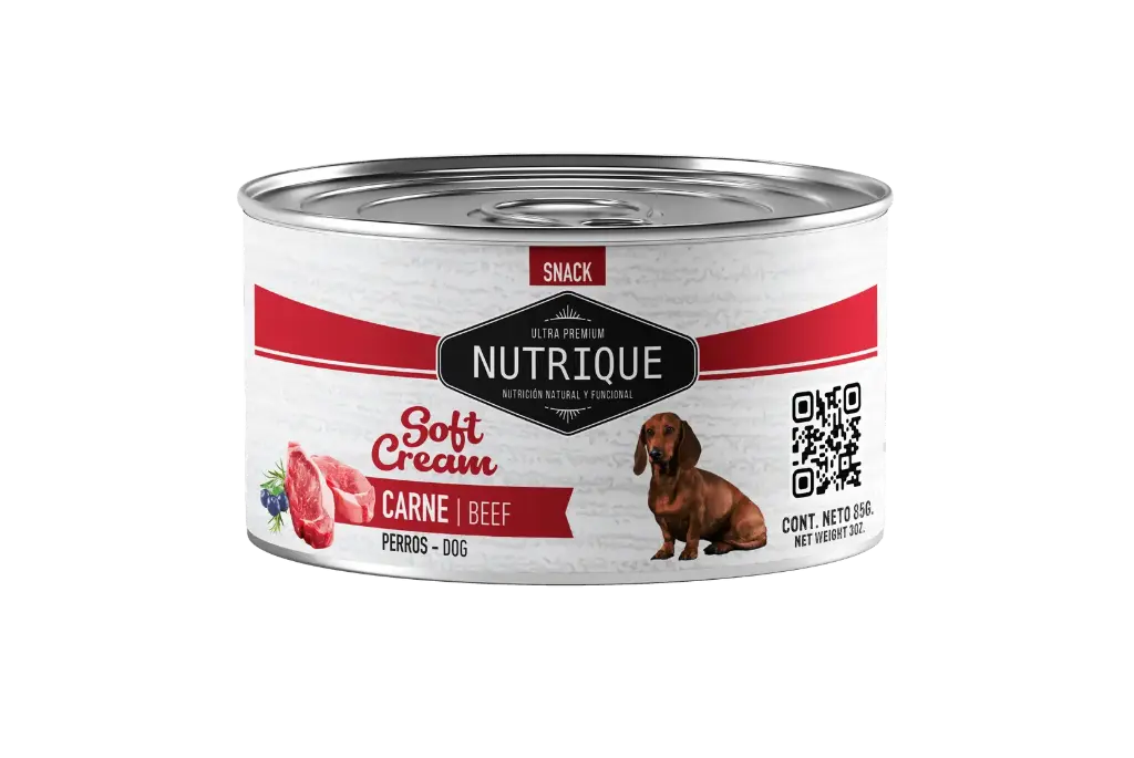 Nutrique Soft Cream Perros Carne 85g