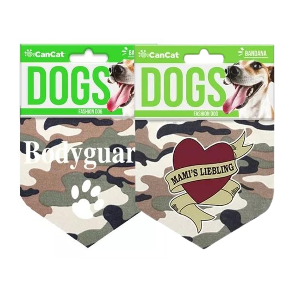 Bandana para perro camuflada CanCat