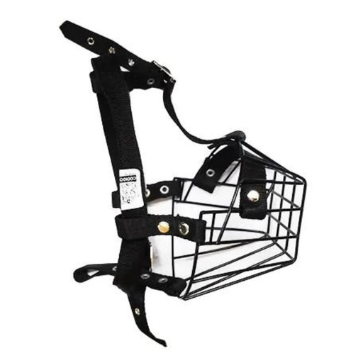 [B5008] Bozal canasta alambre Epoxi para ovejero