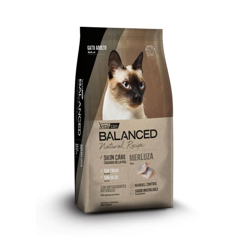 [21743] Vital Balanced Natural Recipe Cat Adult Merluza x 3kg