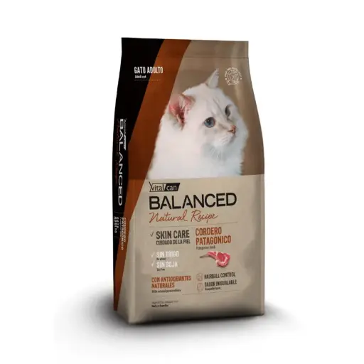 [21749] Vital Balanced Natural Recipe Cat Adult Cordero x 3kg