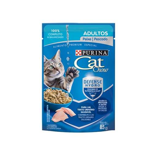 [12482394] Pouch Cat Chow Adultos Pescado x 85gr