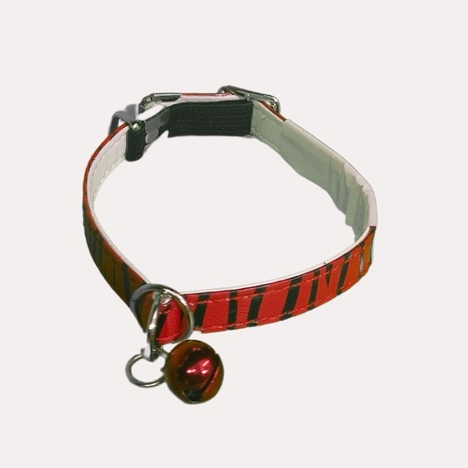 [OP012] Collar para gato animal print elastizado