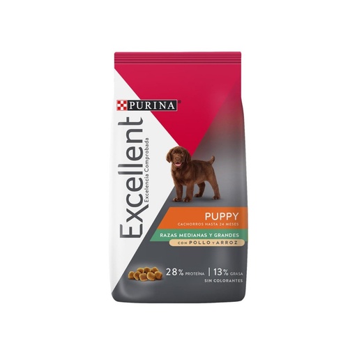 [12570806] Excellent Dog Puppy C&R Med Gr x 20kg