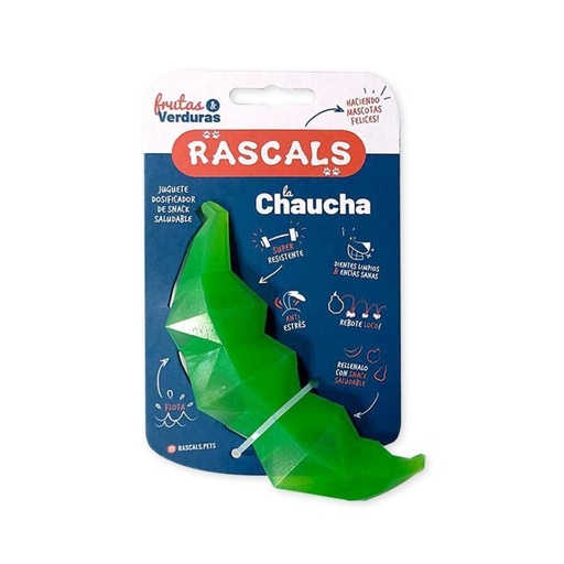 [JUP004] Juguete chaucha snack TPR Rascals