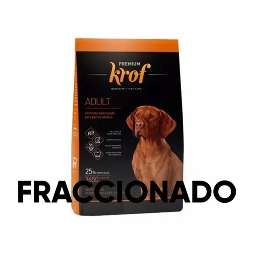[ALIFRAC029] Krof Dog Adult Med/Lar Fraccionado
