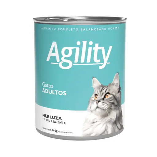 [09-01-06-02] Lata Agility Cats Merluza x 340 gr