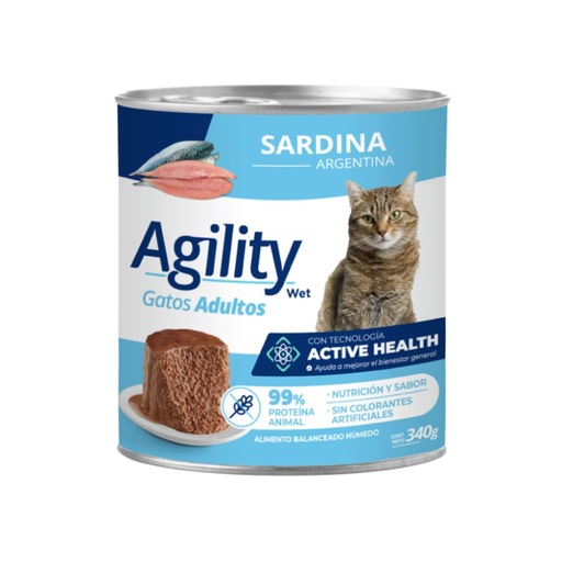 [09-01-05-01] Lata Agility Cats Sardina x 90 gr