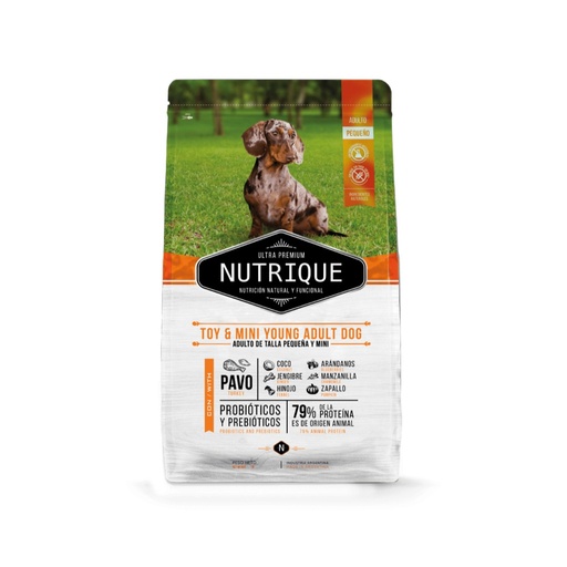 [70013] Nutrique Toy & Mini Young Adult Dog x 3kg