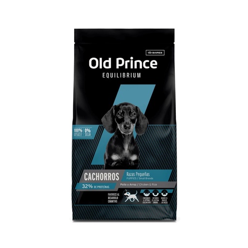 [6404] Old Prince Equilibrium dog cachorro mordida pequeña x 7,5kg