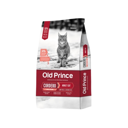 Old Prince Novel cordero cat adulto x 3kg