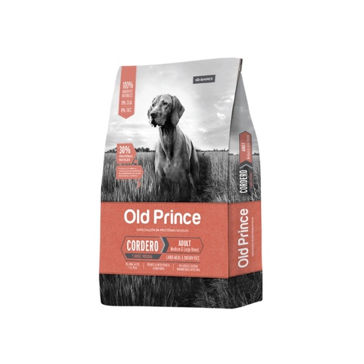 [6050] Old Prince Dog Cordero Adult Med y Gr x 3kg