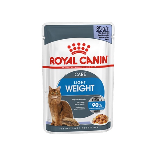 Pouch Royal Canin Light Weight Care Cat x 85gr
