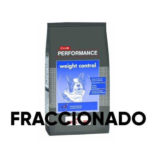 [ALIFRAC037] Royal Canin Performance Dog Weight Control Fraccionado