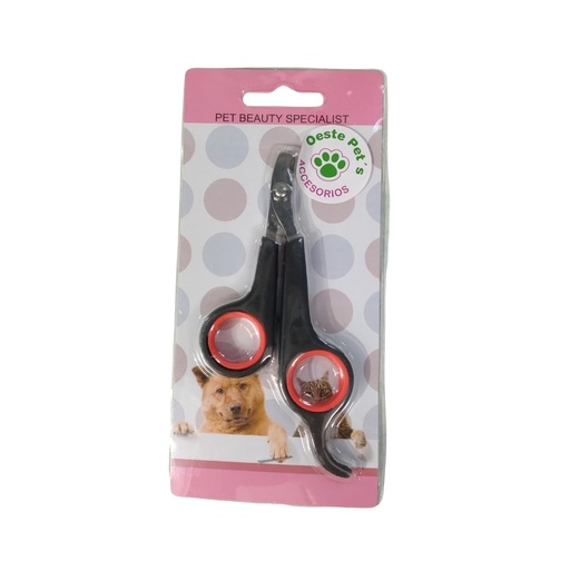 [OP031] TIijera cortauñas para gato mango de goma