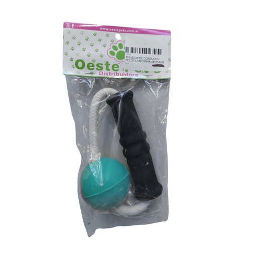 [TC19] Tirador de goma con pelota mediana 48mm