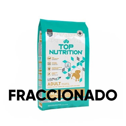 [ALIFRAC048] Top Nutrition Dog Adult Small Fraccionado