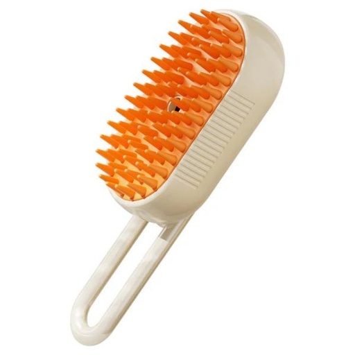 [6995969856352] Cepillo a vapor con manija quitapelos masajeador para perros y gatos