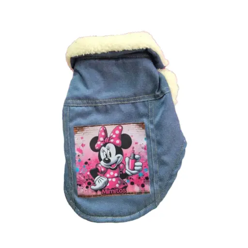 [CPRJCCT2] Campera de jean con corderito Talle 2