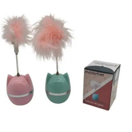 [6937241017112] Juguete trompo cabeza de gato