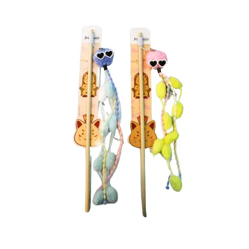 [8206720003815] Cañita para gato pompón anteojo