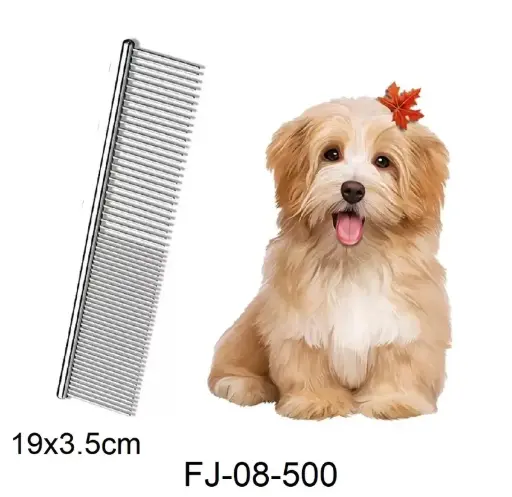 [7620231010994] Peine de acero doble paso 19x3,5cm