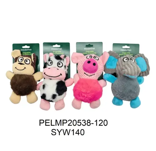 [6968222120538] Juguete de peluche animalitos 21cm