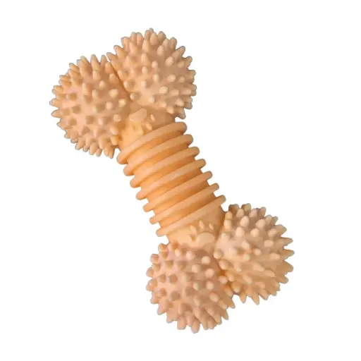 [8688250529247] Mordillo hueso con púas color pastel