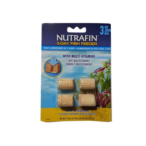 [A7536] Alimento vacaciones Nutrafin 3 días x 25gr