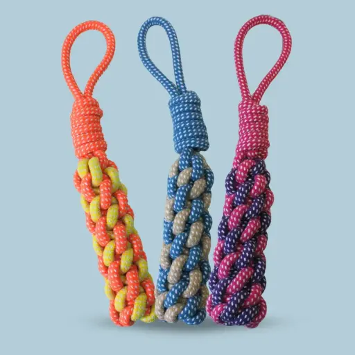 [8666000000253] Soga nudo de algodón trenzado