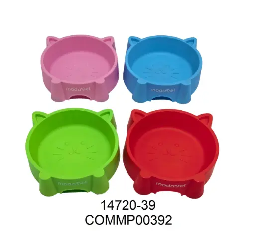 [8954147200392] Comedero mini forma de gatito 200ml 