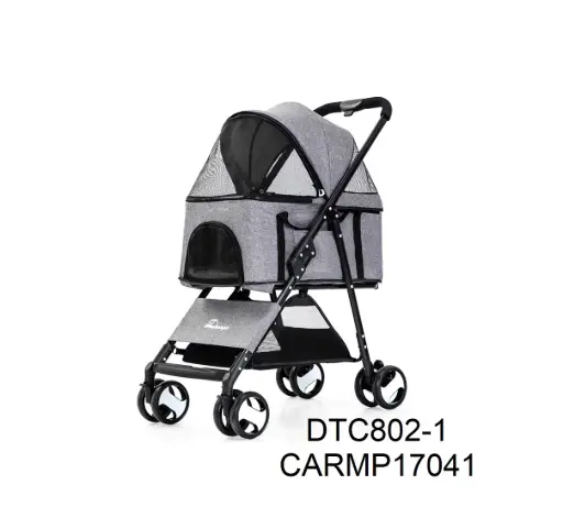 [6937241117041] Cochecito plegable transportadora para mascota