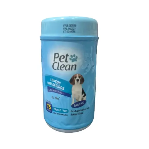 [THMCHPETCLN] Toallitas húmedas para machos Pet Clean