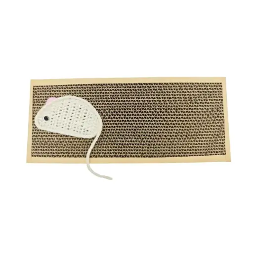 [6937250409052] Rascador económico con pez 29x12cm
