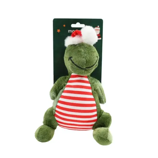 [6937250602286] Juguete de peluche navideño dinosaurio
