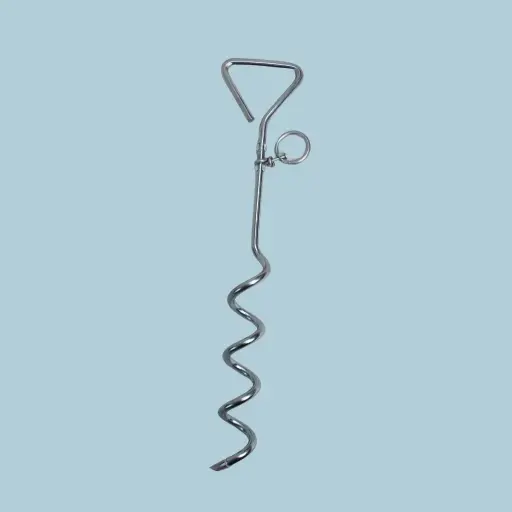 [8662000105608] Estaca con enganche para cadena