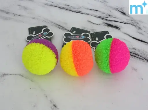 [8641240616457] Pelota dos colores con luz 7,5cm