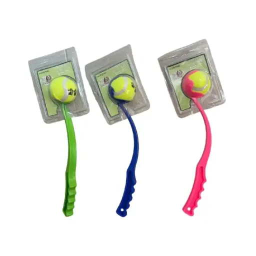 [6937250819479] Lanzador con pelota de tenis 65cm