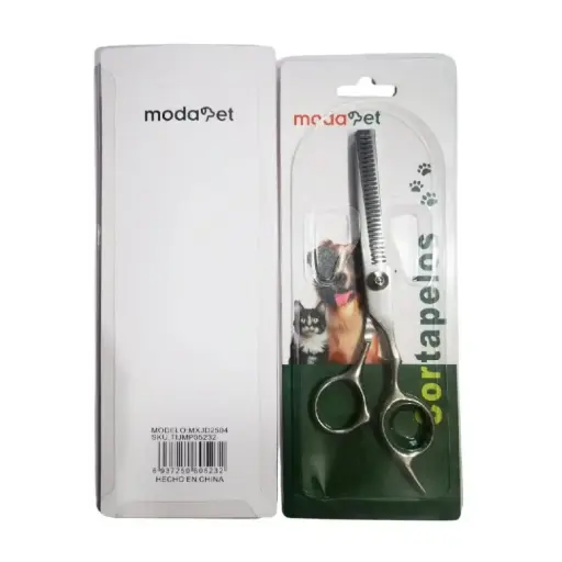 [6937250605232] Tijera de acero dentada 15cm